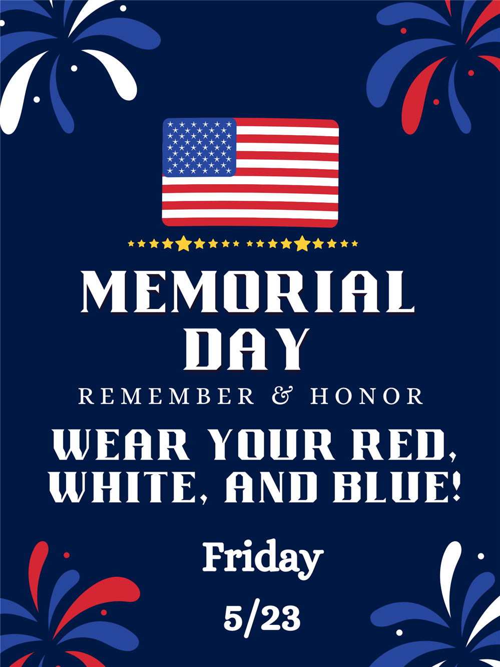  Memorial Day Dress Down